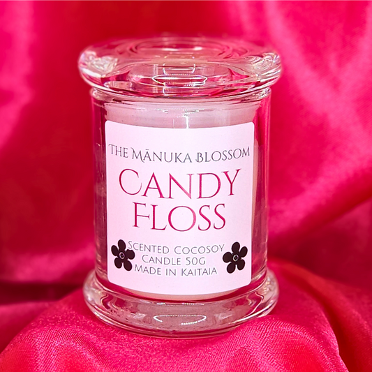 Candy Floss Scented Mini CocoSoy Candle