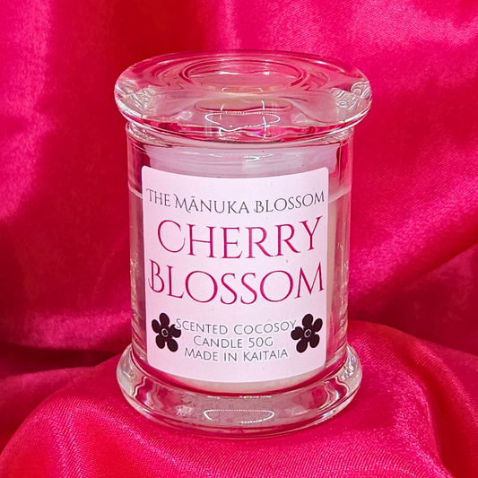 Cherry Blossom Scented Mini CocoSoy Candle